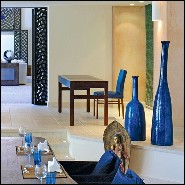 Vase 30- Reed Blue Large