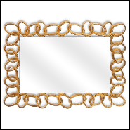 Miroir 119- Chain Rectangular