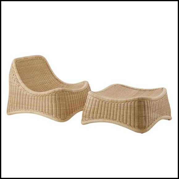 Set de Fauteuil & Pouf PC- Antem