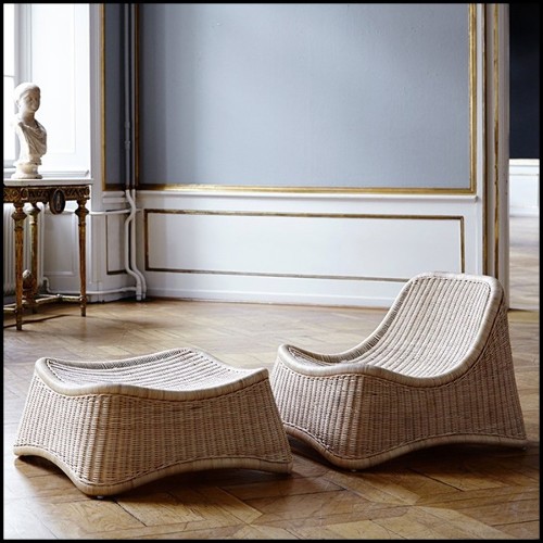 Set de Fauteuil & Pouf PC- Antem
