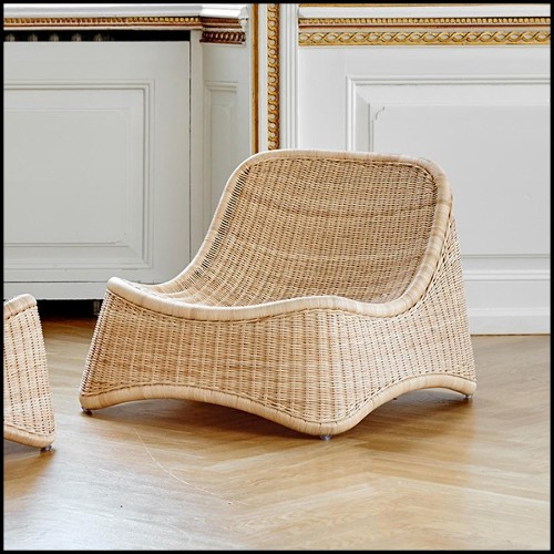 Set de Fauteuil & Pouf PC- Antem