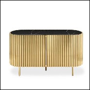 Sideboard 162- Brass Tubes Oval