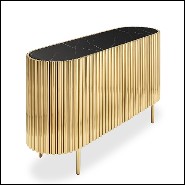 Sideboard 162- Brass Tubes Oval
