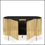 Sideboard 162- Brass Tubes Oval