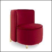 Chair 162- Deep Red