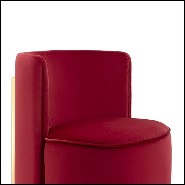 Chaise 162- Deep Red