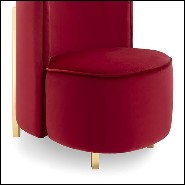 Chaise 162- Deep Red