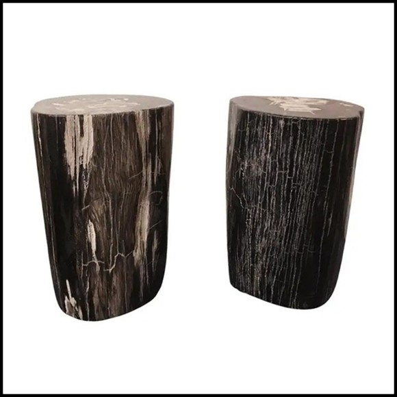 Set of 2 Side Table PC- Petrified