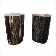 Set of 2 Side Table PC- Petrified
