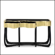 Console Table 145- Curvy Gold