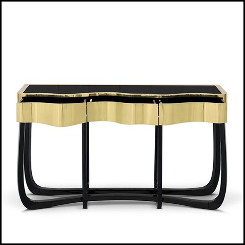 Console 145- Curvy Gold