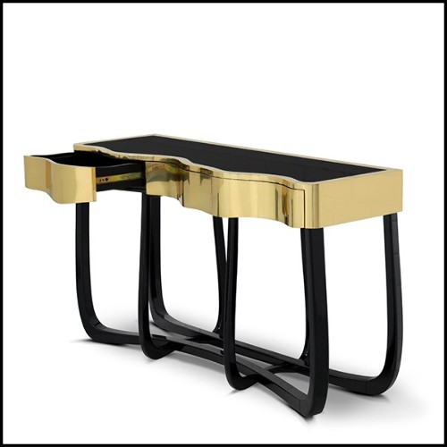 Console 145- Curvy Gold