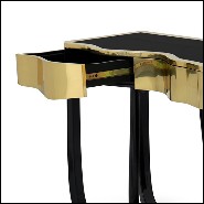 Console Table 145- Curvy Gold