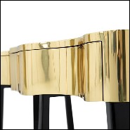 Console Table 145- Curvy Gold