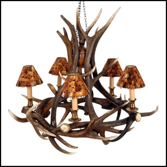 Chandelier 141-Five Antlers