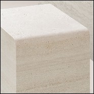 Stool 189- Liguria Travertine