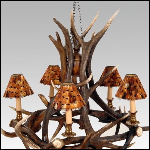 Chandelier 141-Five Antlers