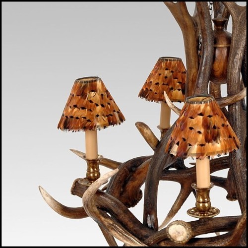 Chandelier 141-Five Antlers