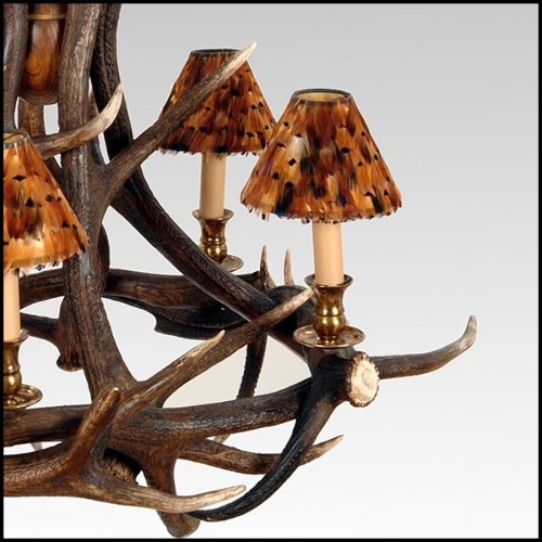 Chandelier 141-Five Antlers