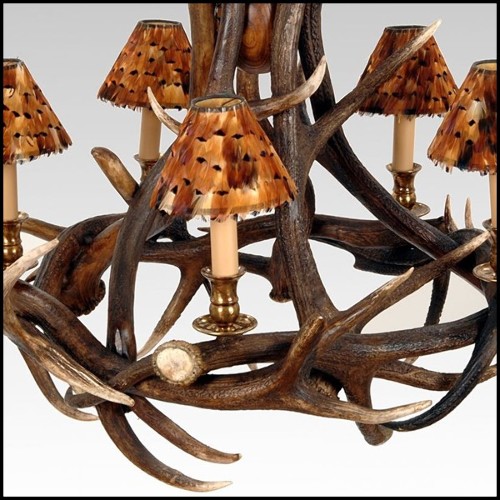 Chandelier 141-Five Antlers