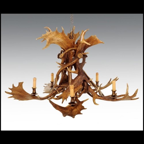 Chandelier 141 - Reindeer Master - Vintage - Pacific Compagnie.