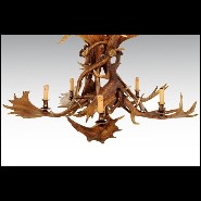 Chandelier 141 - Reindeer Master - Laiton - Pacific Compagnie.