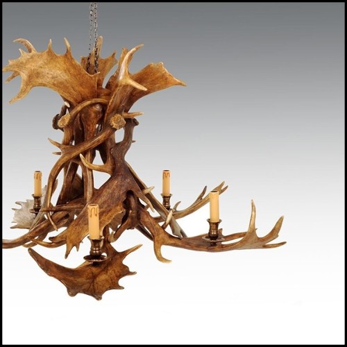 Chandelier 141 - Reindeer Master - Éclairage majestueux - Pacific Compagnie.