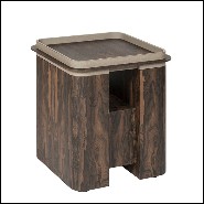 Table d'appoint 189- Walnut Smart High