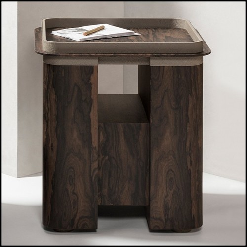 Table d'appoint 189- Walnut Smart High