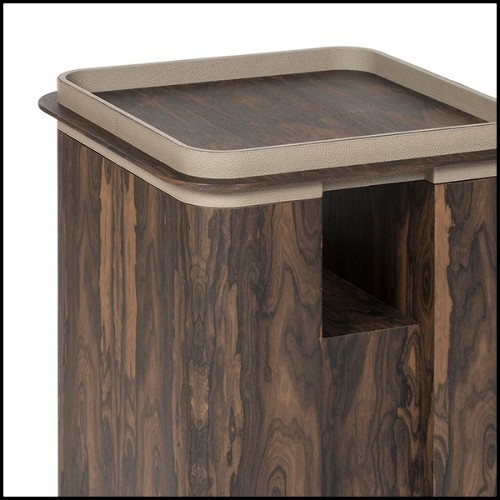 Table d'appoint 189- Walnut Smart High