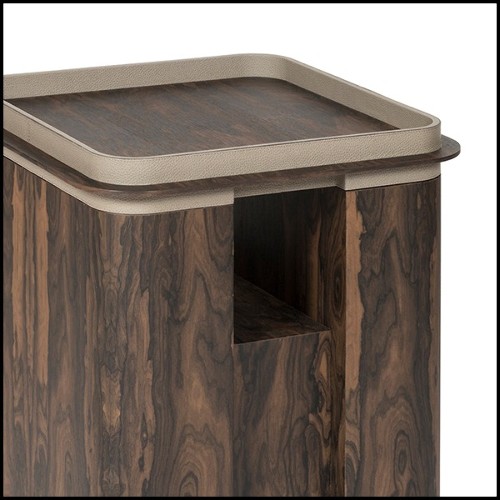 Table d'appoint 189- Walnut Smart High