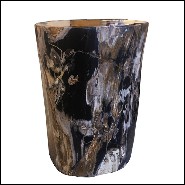 Table d'appoint PC- Petrified Wood n°D