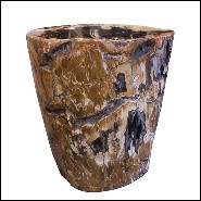 Table d'appoint PC- Petrified Wood n°D