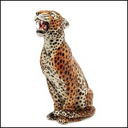 Sculpture 162- Leopard Sit