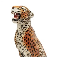 Sculpture 162- Leopard Sit