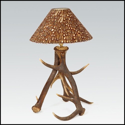 Table Lamp 141-Antler Three