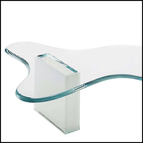 Table Basse 194- Sparkle White XL
