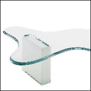 Table Basse 194- Sparkle White XL