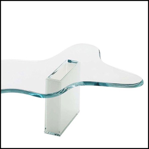 Table Basse 194- Sparkle White XL