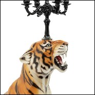 Sculpture 162- Tiger Candleholder