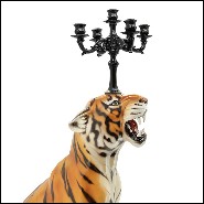 Sculpture Bougeoir 162- Tigre