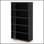 Bookcase 174- Clark Black Ash