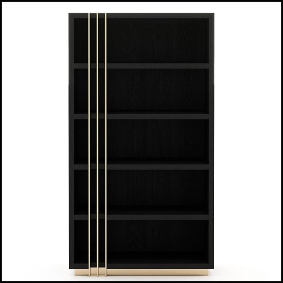 Bookcase 174- Clark Black Ash