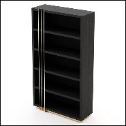 Bookcase 174- Clark Black Ash