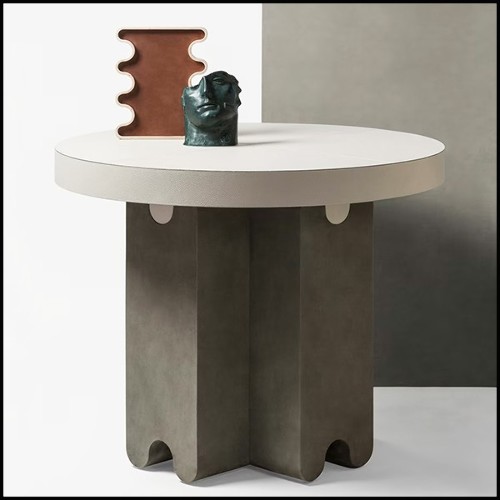 Side Table 189- Liguria Leather