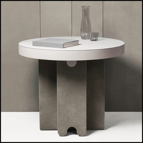 Side Table 189- Liguria Leather