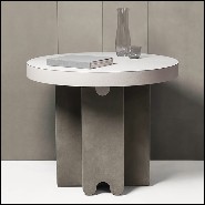 Side Table 189- Liguria Leather