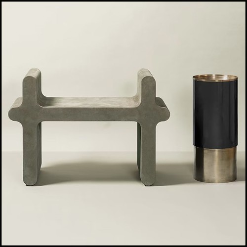 Stool 189- Liguria Suede