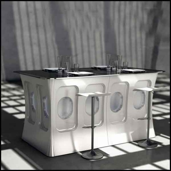 Bar Portholes Fuselage Art (Julien Recours) - Fuselage Art