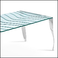 Table à Manger 194- Ondulate Glass